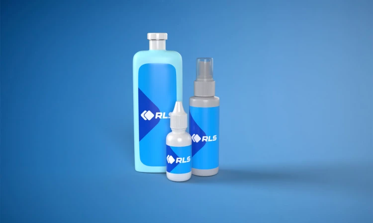 Pet shampoo bottles